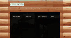Desktop Screenshot of beavercrossingcountrycabin.com
