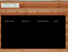Tablet Screenshot of beavercrossingcountrycabin.com